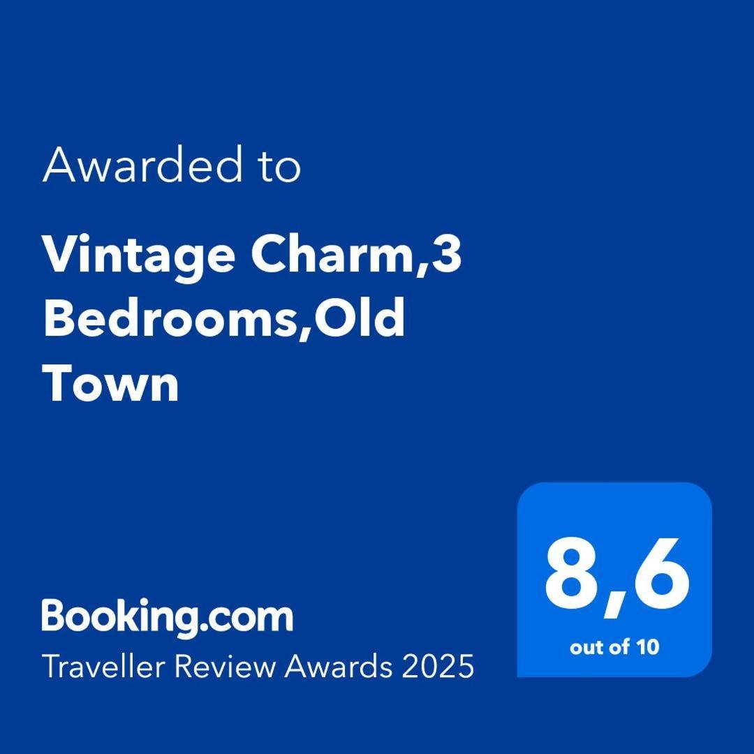 Vintage Charm,3 Bedrooms,Old Town كراكوفيا المظهر الخارجي الصورة